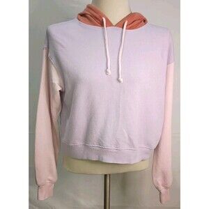 SO Multicolored Hooded Sweatshirt Size Medium Long Sleeves